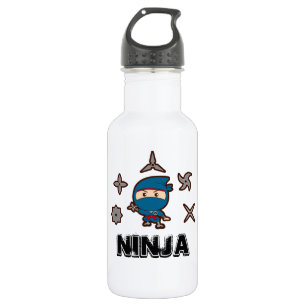 Botella De Agua Ninja Boy