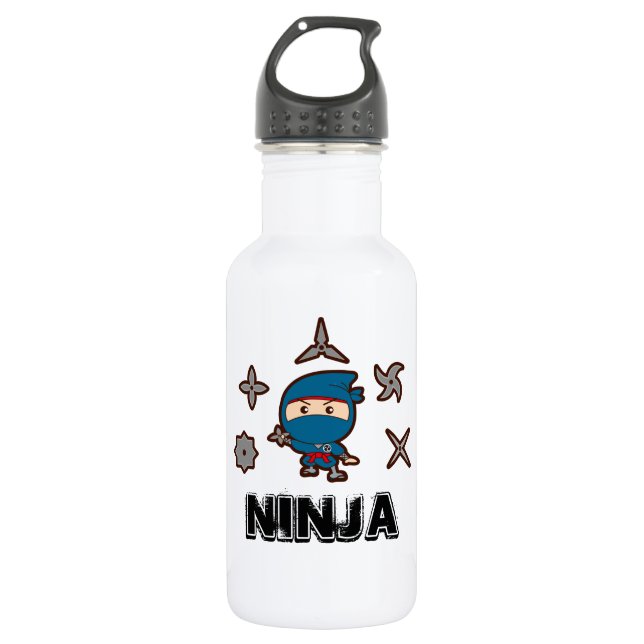 Botella De Agua Ninja Boy (Anverso)