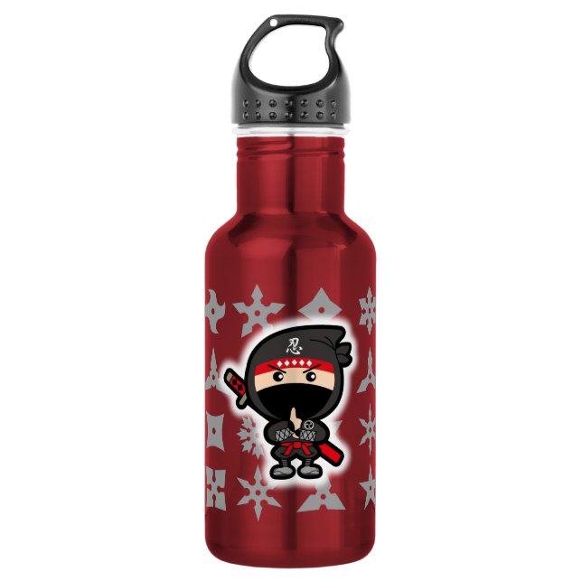 Botella De Agua Ninja Boy (Anverso)