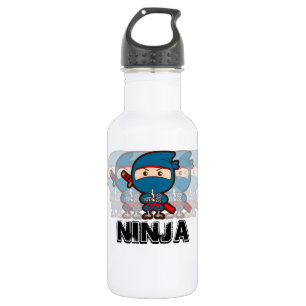 Botella De Agua Ninja Boy