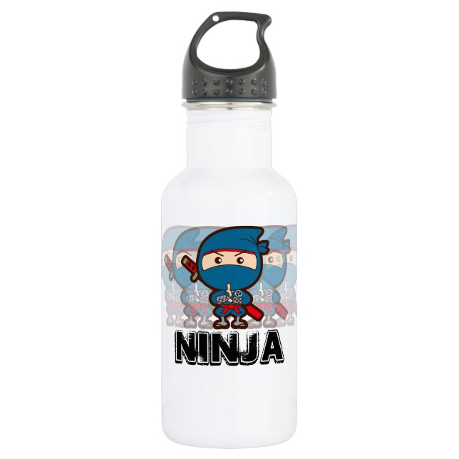 Botella De Agua Ninja Boy (Anverso)