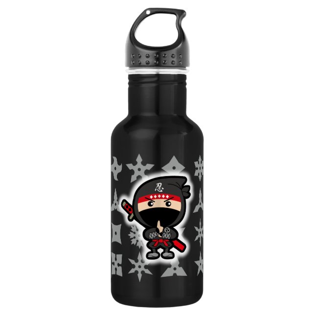 Botella De Agua Ninja Boy (Anverso)