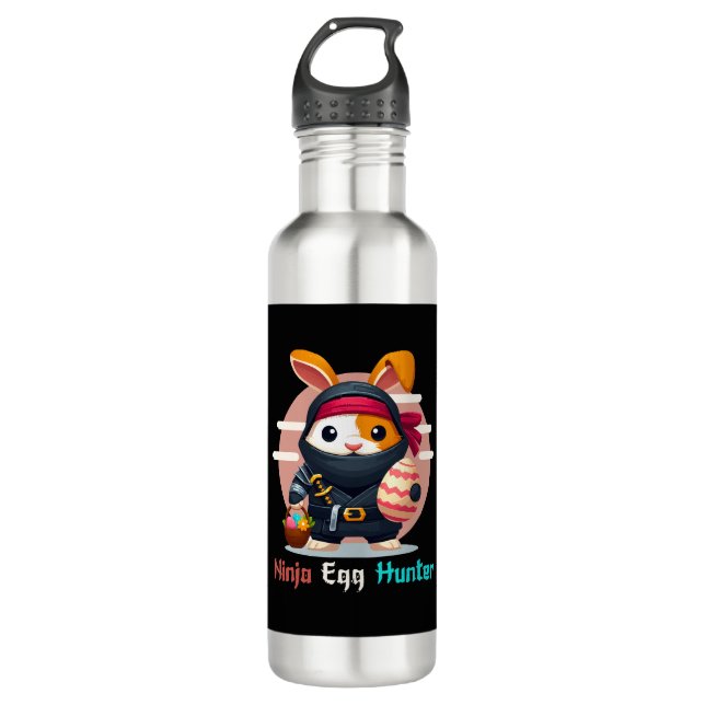 Botella De Agua Ninja Egg Hunter (Anverso)