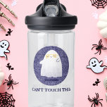 Botella De Agua Niños cortos bailando fantasma<br><div class="desc">Esta bonita botella de agua para niños incluye un logo con un ilustracion fantasma bailando con texto que dice "no se puede tocar esto". ¡Diversión para la escuela,  los deportes o Halloween!</div>