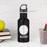 Botella De Agua Niños personalizados de voleibol<br><div class="desc">Diseño personalizado para deportistas y aficionados al deporte.</div>