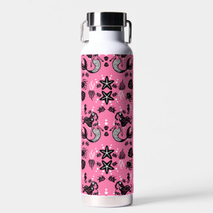 Botella De Agua Niños Sirena Rosa