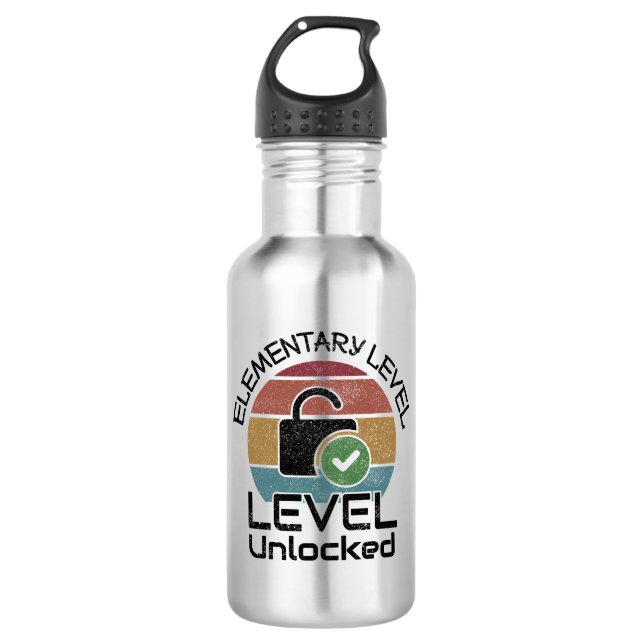 Botella De Agua Nivel de la escuela primaria desbloqueado - Escuel (Anverso)