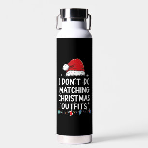 Botella De Agua No comparo Navidades con ropa, pero sí