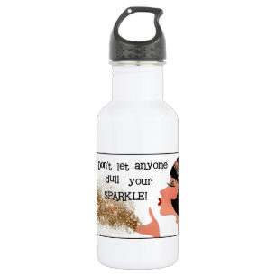 Botella De Agua "No dejes que nadie te engañe"