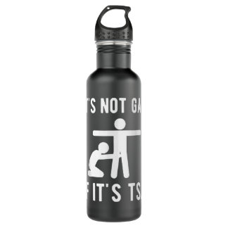 Botella De Agua No es gay si es seguridad de los camisas de la AST