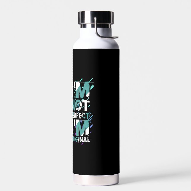 BOTELLA DE AGUA NO ESTOY PERFECTO DE SER ORIGINAL (Izquierdo)