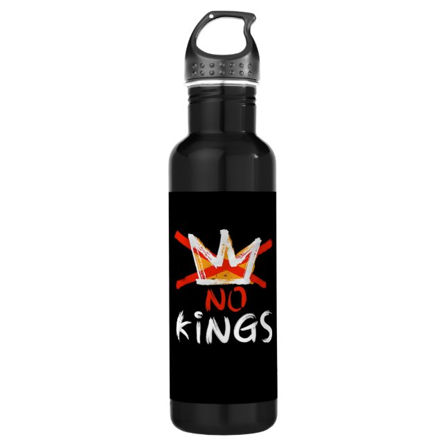 Botella De Agua No King Funny Quote Retro Creative Style (Anverso)