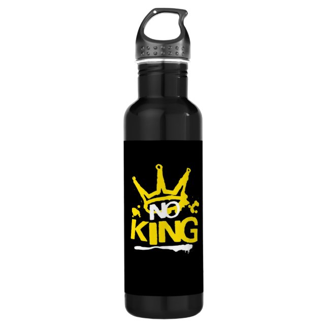 Botella De Agua No King Minimal Clean (Anverso)