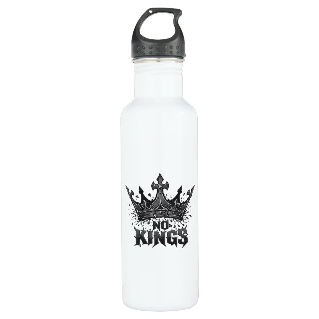 Botella De Agua No Kings In America Minimal Clean (Anverso)
