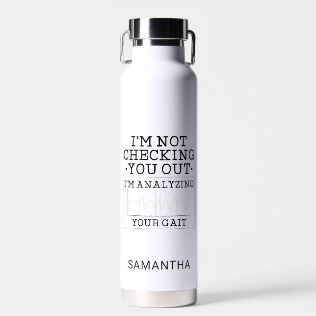 Botella De Agua No le echa un vistazo al Personalizado fisioterape (Delantero)