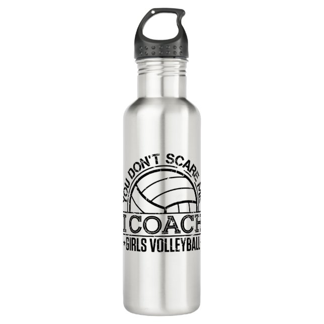 Botella De Agua No me asustes, entreno voleibol Chicas (Anverso)