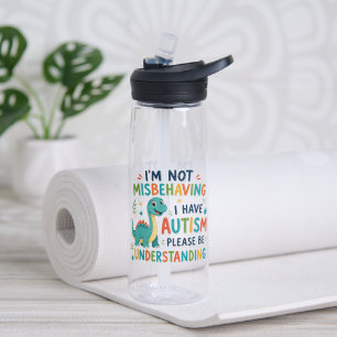 Botella De Agua No me estoy portando mal, tengo autismo