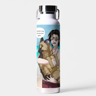 Botella De Agua No me hables ni a mi hijo