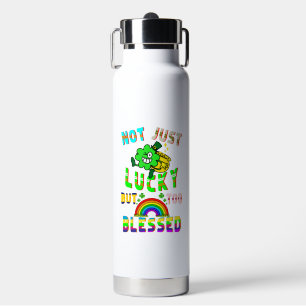 Botella De Agua No Sólo Suerte, Sino También Bendecida.