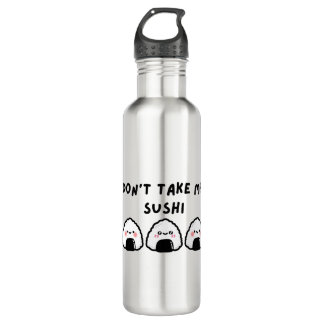 Botella De Agua No tomes mi sushi