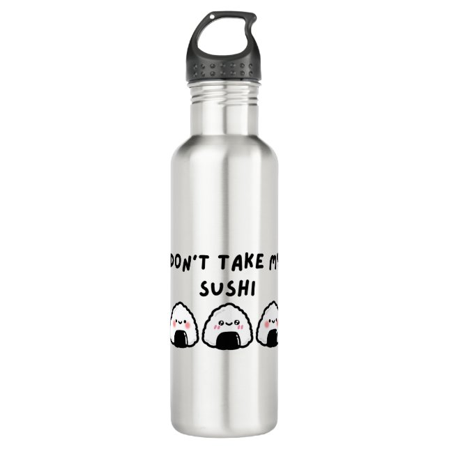 Botella De Agua No tomes mi sushi (Anverso)