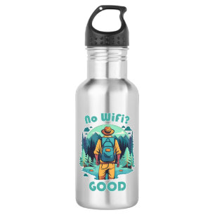 Botella De Agua No Wifi Buen Mochilero