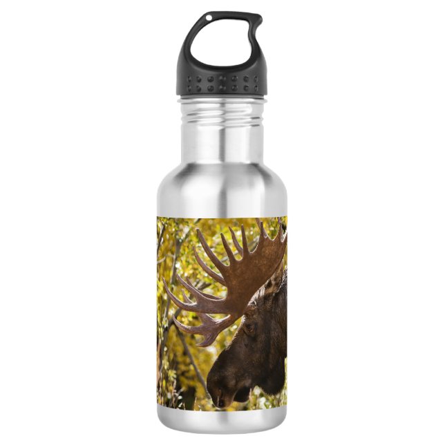 Botella De Agua Noble Bull Moose (Anverso)
