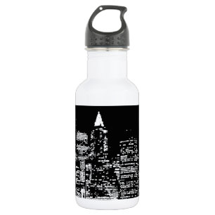 Botella De Agua Noche Black & Wiht en Nueva York