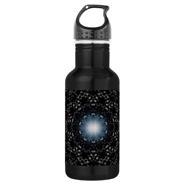 Botella De Agua Noche de Estrellas Caleidoscopio (Anverso)