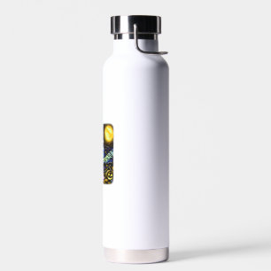 Botella De Agua Noche de moda para un bebé lindo Moo Deng Hallowee