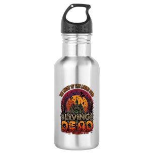 Botella De Agua Noche de muertos de Halloween Casa embrujada Bruja