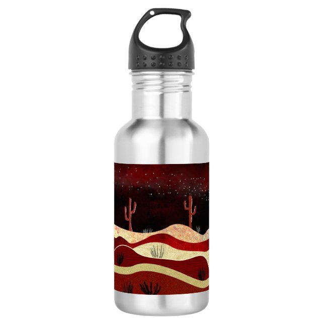 Botella De Agua Noche del desierto (Anverso)