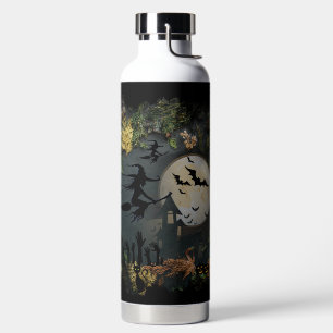 Botella De Agua Noche del Fiesta de las brujas
