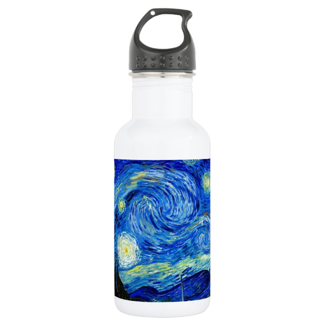 Botella De Agua Noche estrellada de Van Gogh (Anverso)