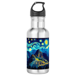 Botella De Agua Noche estrellada Machu Picchu Perú