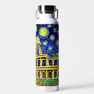 Botella De Agua Noche estrellada Roma Italia