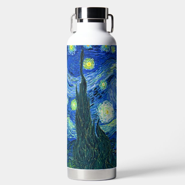 Botella De Agua Noche Van Gogh Starry (Delantero)