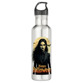 Botella De Agua Noche Witchy Halloween