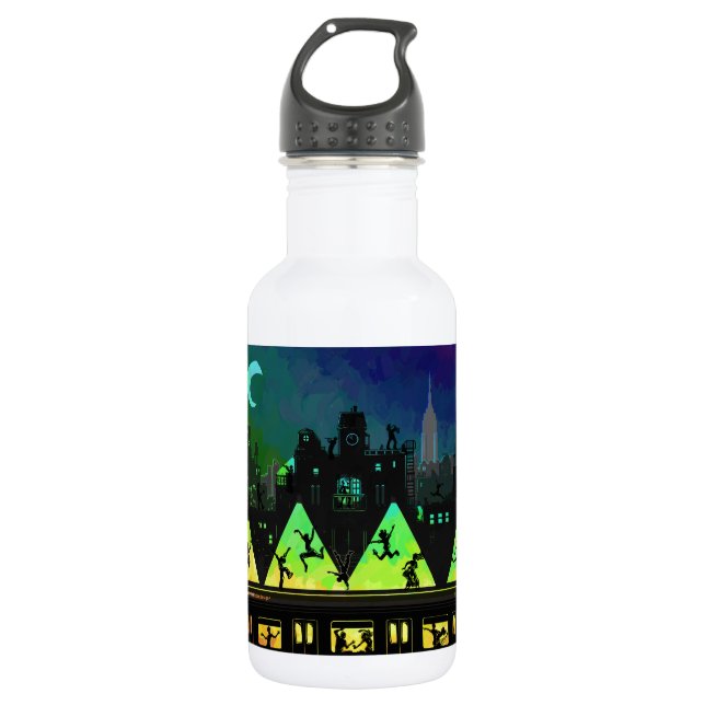 Botella De Agua Noches de Boogie de Nueva York (Anverso)