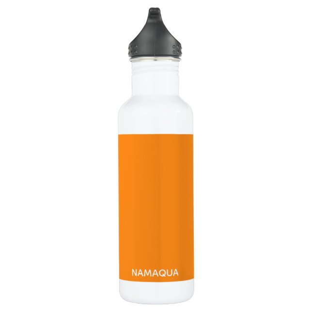 Botella De Agua Nombre de color naranja de Namaqua (Derecha)