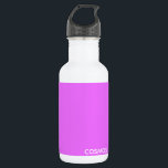 Botella De Agua Nombre de color púrpura Cosmos<br><div class="desc">Nombre de color púrpura Cosmos</div>