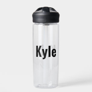 Botella De Agua Nombre de Kyle Mens,