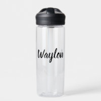 Nombre De Waylon En Las Letras Curvas,