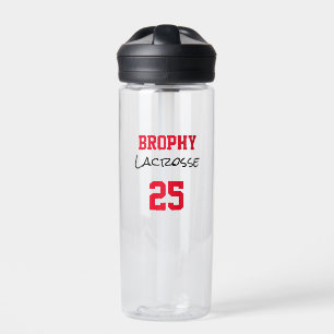 Botella De Agua NOMBRE DEL Colegio DEPORTIVO NÚMERO Año de Lacross