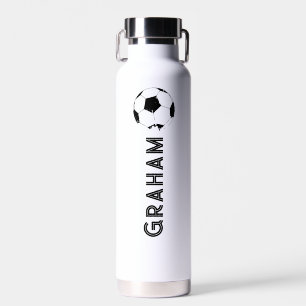 Botella De Agua Nombre del jugador de fútbol