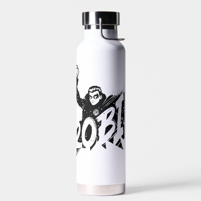 Botella De Agua Nombre del pincel de lápiz Robin (Izquierdo)