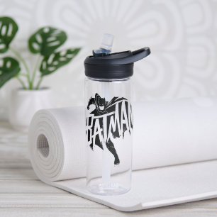 Botella De Agua Nombre del pincel de tinta de Batman
