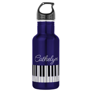 Botella De Agua Nombre del profesor de música de teclado de piano