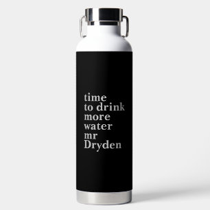 Botella De Agua Nombre personalizado