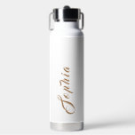 Botella De Agua Nombre personalizado<br><div class="desc">Nombre personalizado Botella de agua. Tienes que editar tu nombre con esta etiqueta de botella de agua.</div>